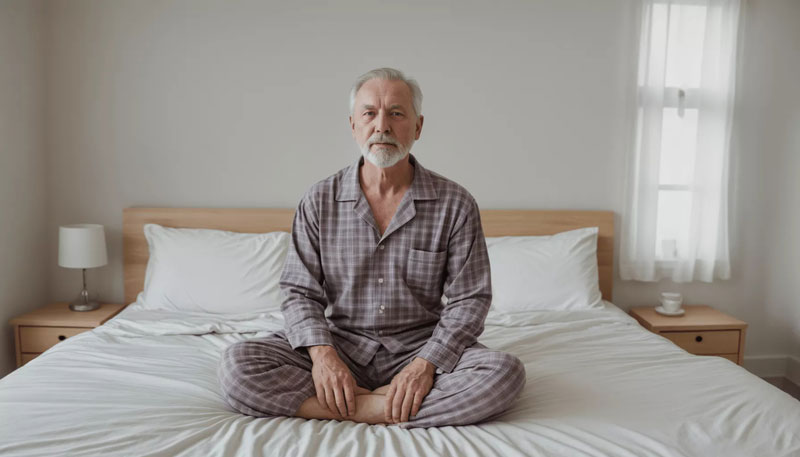 بررسی دلایل بی خوابی در سالمندان