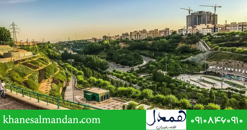 بوستان های مناسب سالمندان در جنوب تهران 