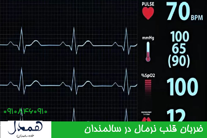 ضربان قلب نرمال در سالمندان 