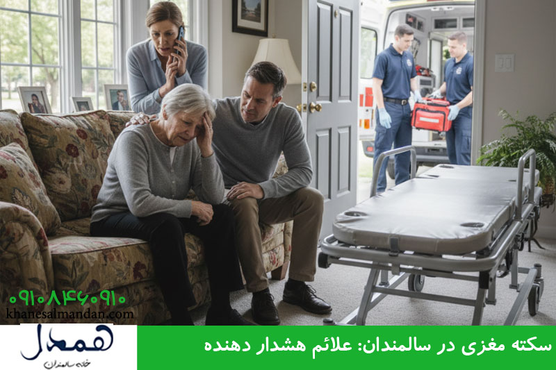 سکته مغزی در سالمندان و علائم هشدار دهنده 